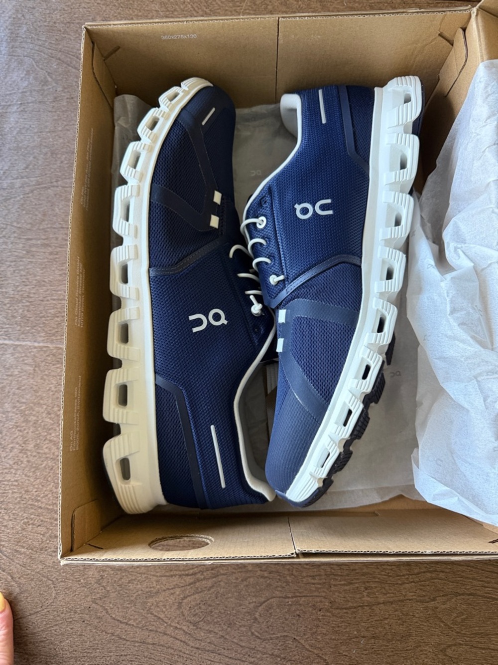 On Cloud 6 Running Midnight Men's Athletic Shoes - Size 15